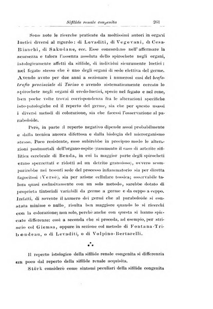 La pediatria periodico mensile indirizzato al progresso degli studi sulle malattie dei bambini