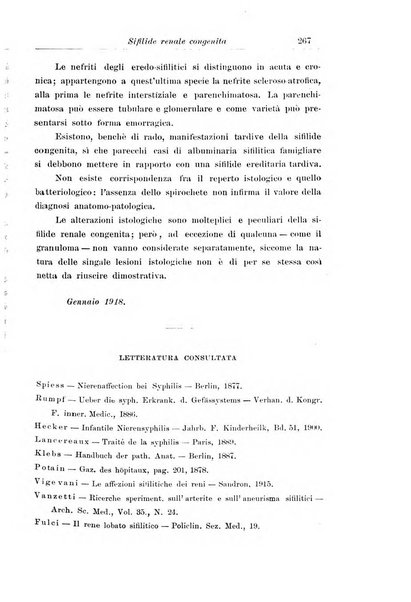 La pediatria periodico mensile indirizzato al progresso degli studi sulle malattie dei bambini