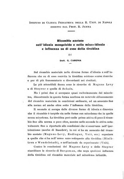 La pediatria periodico mensile indirizzato al progresso degli studi sulle malattie dei bambini