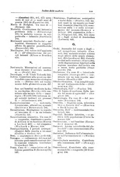 La pediatria periodico mensile indirizzato al progresso degli studi sulle malattie dei bambini