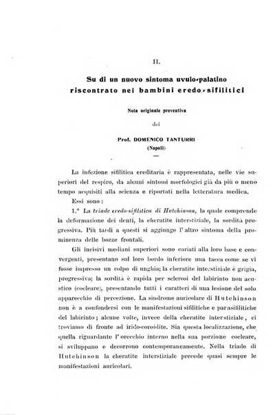 La pediatria periodico mensile indirizzato al progresso degli studi sulle malattie dei bambini