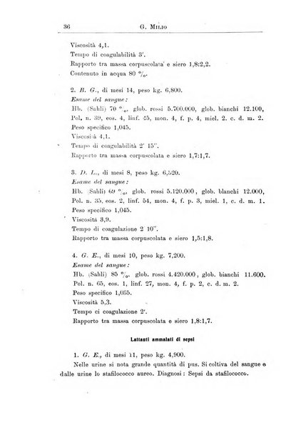 La pediatria periodico mensile indirizzato al progresso degli studi sulle malattie dei bambini