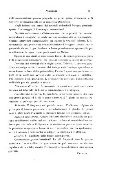 La pediatria periodico mensile indirizzato al progresso degli studi sulle malattie dei bambini