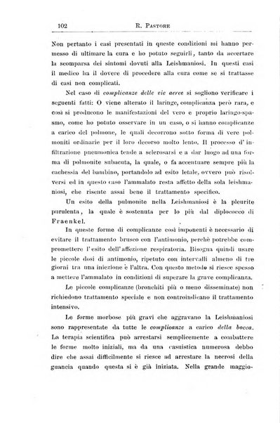 La pediatria periodico mensile indirizzato al progresso degli studi sulle malattie dei bambini