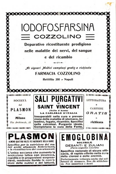 La pediatria periodico mensile indirizzato al progresso degli studi sulle malattie dei bambini