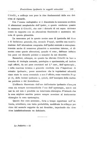 La pediatria periodico mensile indirizzato al progresso degli studi sulle malattie dei bambini