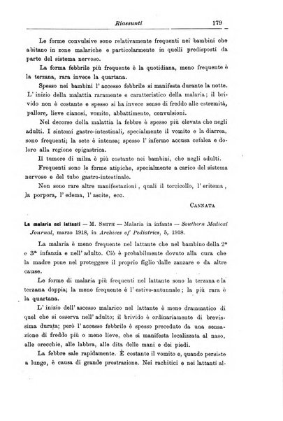 La pediatria periodico mensile indirizzato al progresso degli studi sulle malattie dei bambini