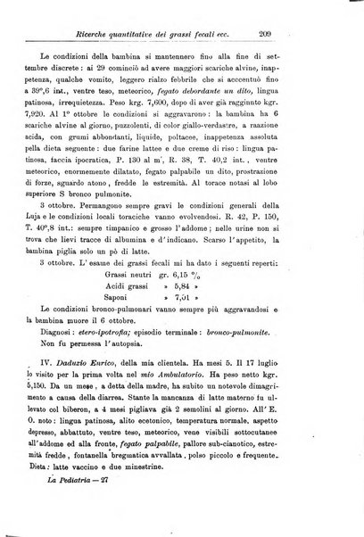 La pediatria periodico mensile indirizzato al progresso degli studi sulle malattie dei bambini