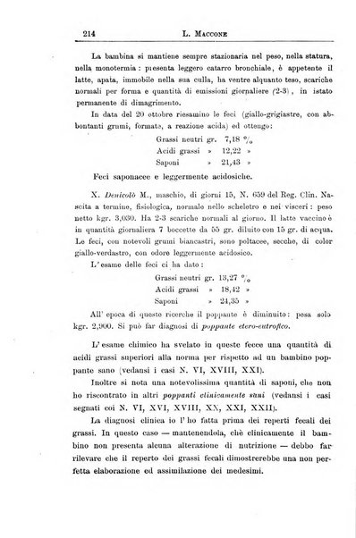 La pediatria periodico mensile indirizzato al progresso degli studi sulle malattie dei bambini