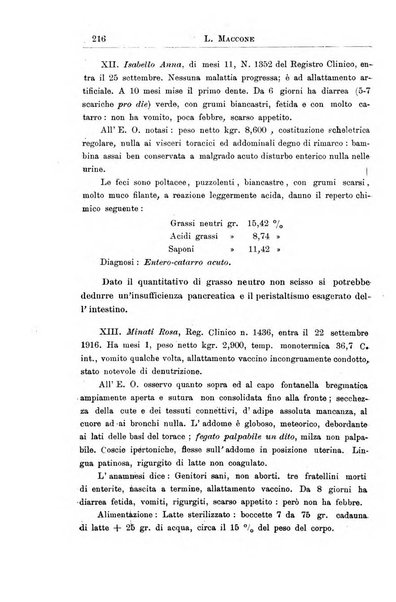 La pediatria periodico mensile indirizzato al progresso degli studi sulle malattie dei bambini