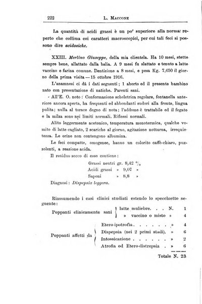 La pediatria periodico mensile indirizzato al progresso degli studi sulle malattie dei bambini