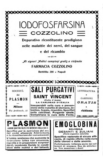 La pediatria periodico mensile indirizzato al progresso degli studi sulle malattie dei bambini