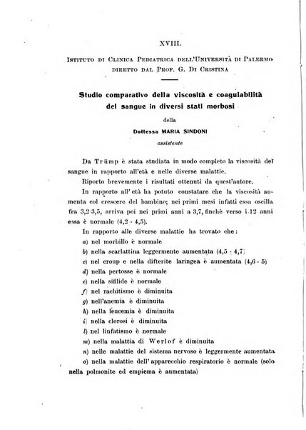 La pediatria periodico mensile indirizzato al progresso degli studi sulle malattie dei bambini