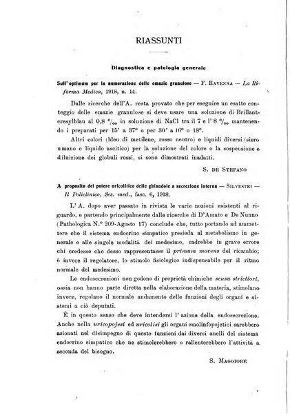 La pediatria periodico mensile indirizzato al progresso degli studi sulle malattie dei bambini