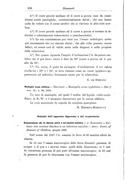 La pediatria periodico mensile indirizzato al progresso degli studi sulle malattie dei bambini