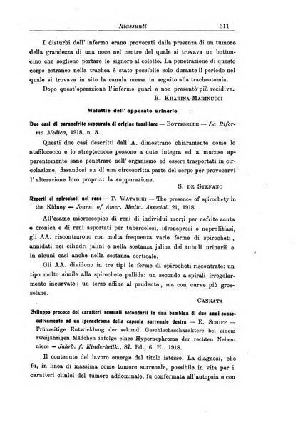 La pediatria periodico mensile indirizzato al progresso degli studi sulle malattie dei bambini