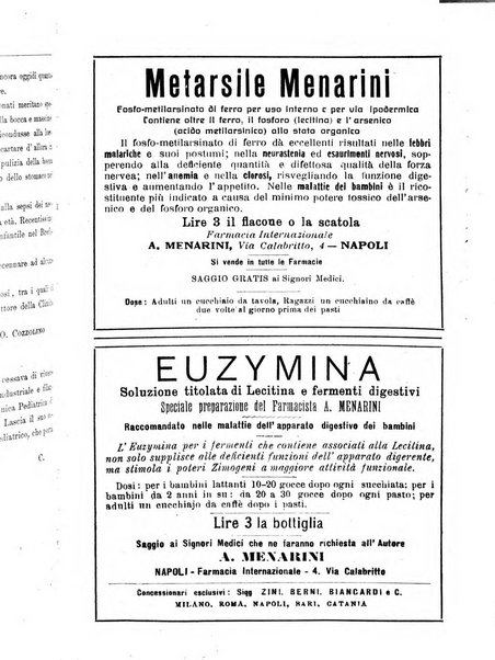 La pediatria periodico mensile indirizzato al progresso degli studi sulle malattie dei bambini