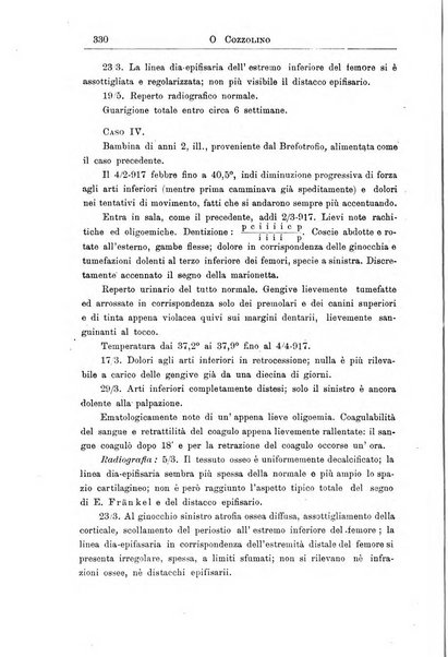 La pediatria periodico mensile indirizzato al progresso degli studi sulle malattie dei bambini