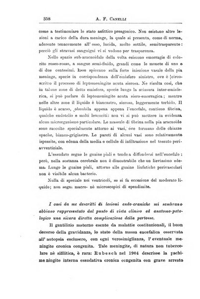 La pediatria periodico mensile indirizzato al progresso degli studi sulle malattie dei bambini