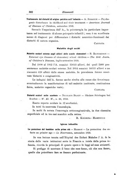 La pediatria periodico mensile indirizzato al progresso degli studi sulle malattie dei bambini