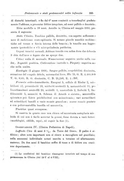 La pediatria periodico mensile indirizzato al progresso degli studi sulle malattie dei bambini