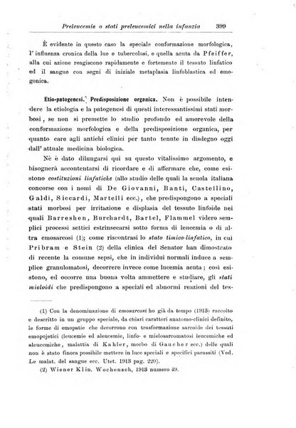 La pediatria periodico mensile indirizzato al progresso degli studi sulle malattie dei bambini