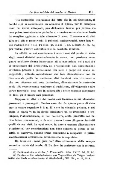 La pediatria periodico mensile indirizzato al progresso degli studi sulle malattie dei bambini