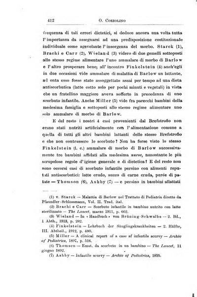 La pediatria periodico mensile indirizzato al progresso degli studi sulle malattie dei bambini