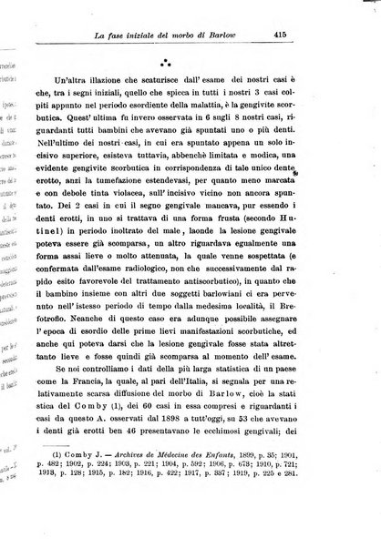 La pediatria periodico mensile indirizzato al progresso degli studi sulle malattie dei bambini