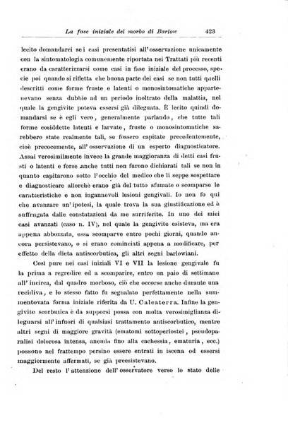 La pediatria periodico mensile indirizzato al progresso degli studi sulle malattie dei bambini