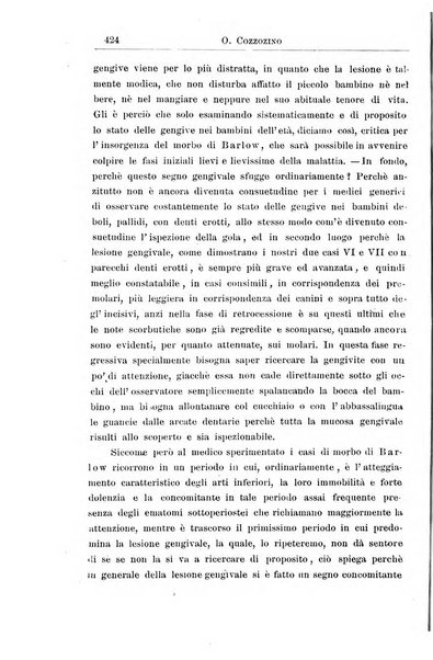 La pediatria periodico mensile indirizzato al progresso degli studi sulle malattie dei bambini