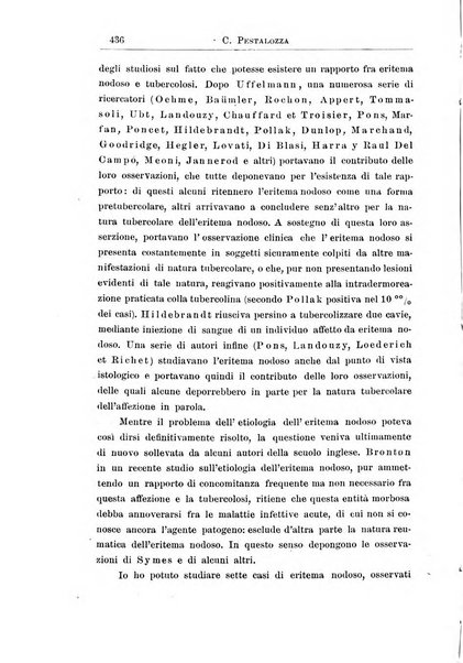 La pediatria periodico mensile indirizzato al progresso degli studi sulle malattie dei bambini