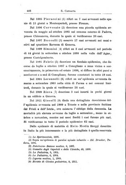 La pediatria periodico mensile indirizzato al progresso degli studi sulle malattie dei bambini