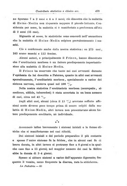 La pediatria periodico mensile indirizzato al progresso degli studi sulle malattie dei bambini