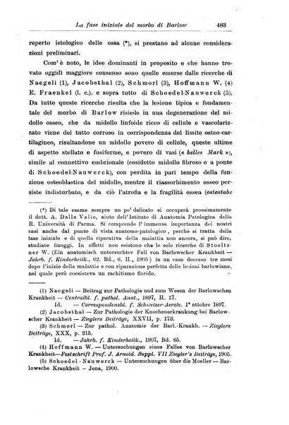 La pediatria periodico mensile indirizzato al progresso degli studi sulle malattie dei bambini