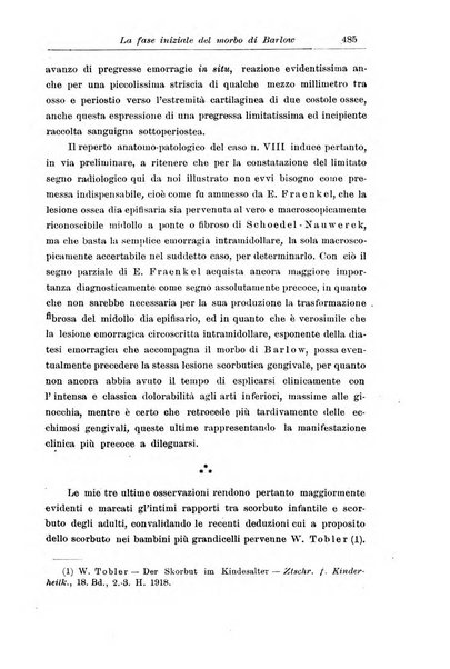 La pediatria periodico mensile indirizzato al progresso degli studi sulle malattie dei bambini