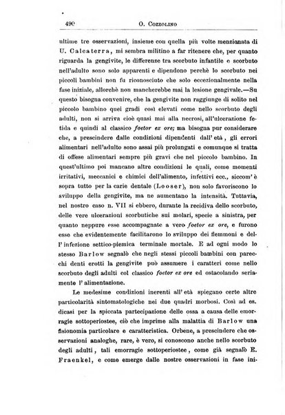 La pediatria periodico mensile indirizzato al progresso degli studi sulle malattie dei bambini