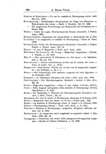 La pediatria periodico mensile indirizzato al progresso degli studi sulle malattie dei bambini