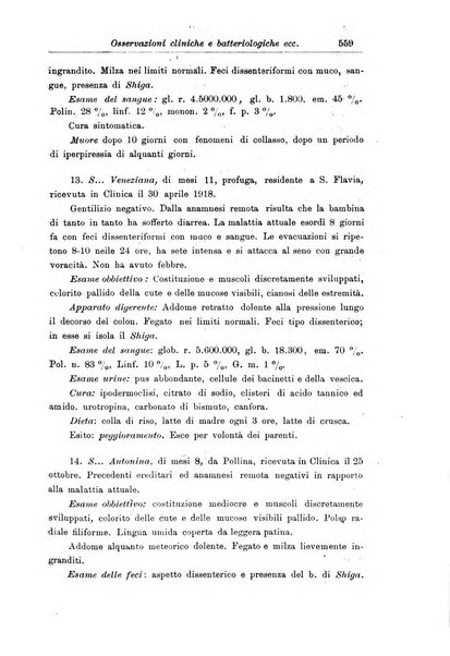 La pediatria periodico mensile indirizzato al progresso degli studi sulle malattie dei bambini