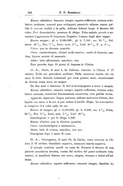 La pediatria periodico mensile indirizzato al progresso degli studi sulle malattie dei bambini