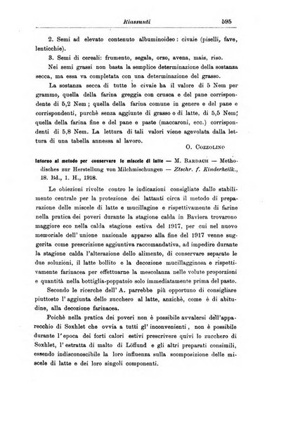 La pediatria periodico mensile indirizzato al progresso degli studi sulle malattie dei bambini