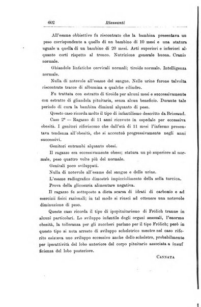 La pediatria periodico mensile indirizzato al progresso degli studi sulle malattie dei bambini