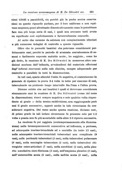 La pediatria periodico mensile indirizzato al progresso degli studi sulle malattie dei bambini