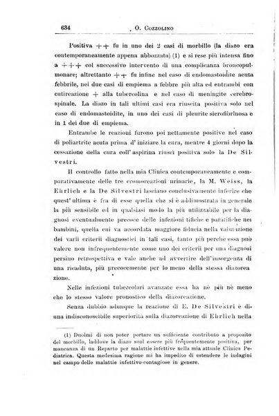 La pediatria periodico mensile indirizzato al progresso degli studi sulle malattie dei bambini