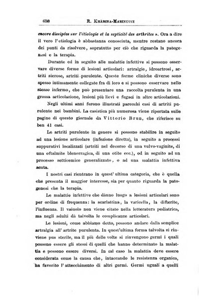 La pediatria periodico mensile indirizzato al progresso degli studi sulle malattie dei bambini