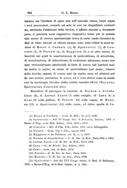 La pediatria periodico mensile indirizzato al progresso degli studi sulle malattie dei bambini