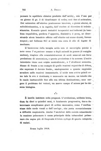 La pediatria periodico mensile indirizzato al progresso degli studi sulle malattie dei bambini