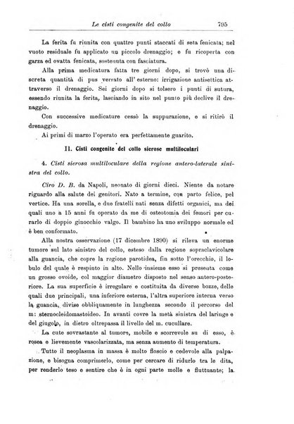 La pediatria periodico mensile indirizzato al progresso degli studi sulle malattie dei bambini