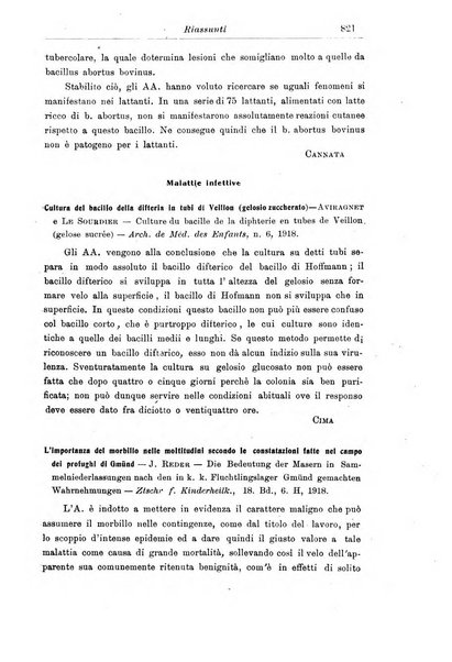 La pediatria periodico mensile indirizzato al progresso degli studi sulle malattie dei bambini