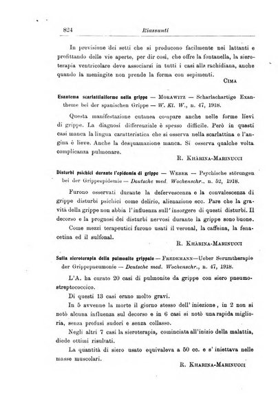 La pediatria periodico mensile indirizzato al progresso degli studi sulle malattie dei bambini